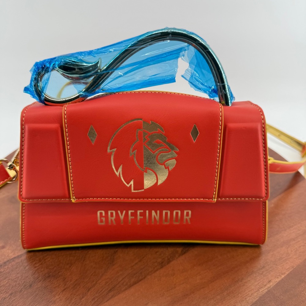 Fred Segal Harry Potter Satchel Womens Red Gryffindor Lion Crossbody Bag NWT